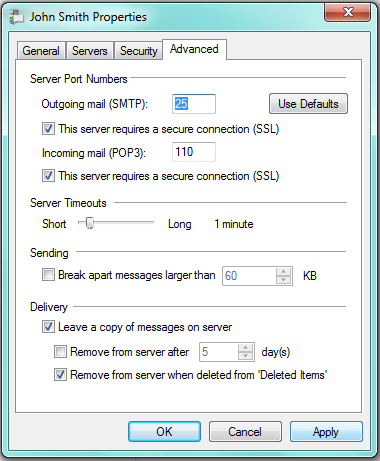 Hoe stel ik Windows Live Mail in voor mijn edpnet e-mailadres