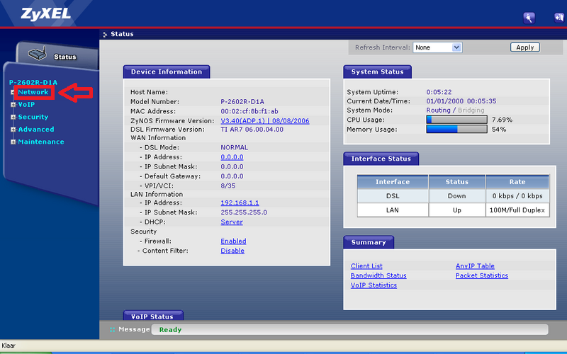 Hoe configureer ik ADSL en telefonie op een ZyXEL modem/router