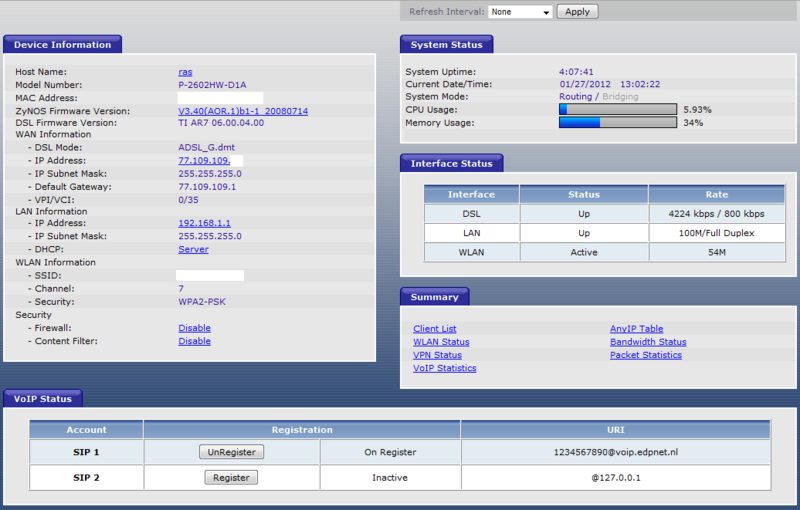 Hoe configureer ik ADSL en telefonie op een ZyXEL modem/router