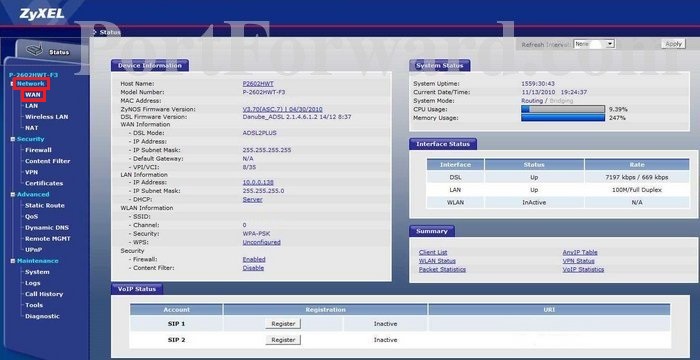 Hoe configureer ik ADSL en telefonie op een ZyXEL modem/router