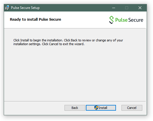 Installatie van de Pulse Secure VPN client