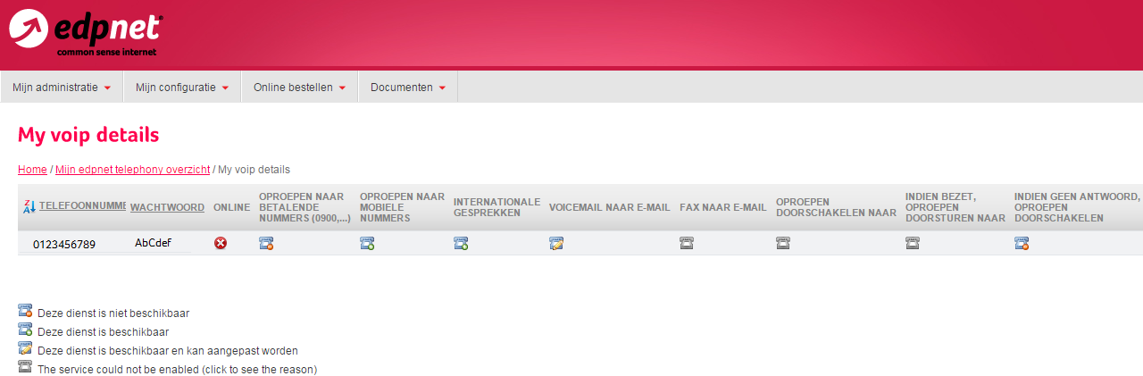 Hoe beheer ik mijn edpnet telefonie